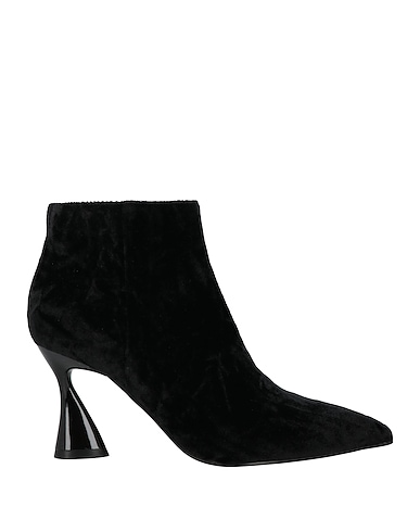 JEANNOT Ankle boot Black Textile fibers