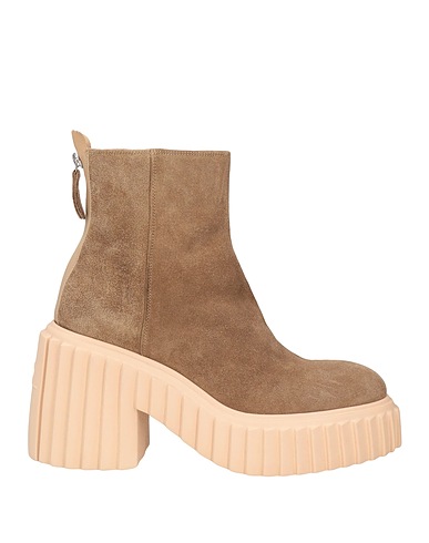 AGL Stiefelette Khaki Leder
