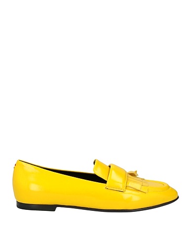 HALMANERA Loafers Yellow Leather