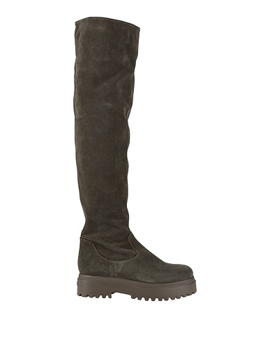 LE SILLA Boots Military green Leather