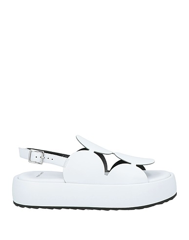 PIERRE HARDY Sandalen Weiß Kalbsleder