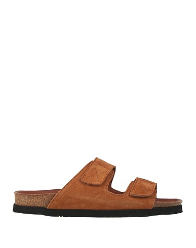 PALM ANGELS Sandals Tan Leather