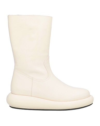PALOMA BARCELÓ Boots Ivory Leather
