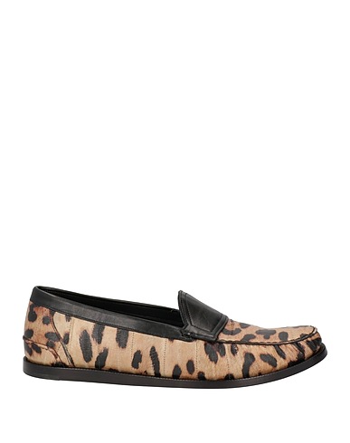 DOLCE&GABBANA Mokassins Beige Leder, Aalhaut