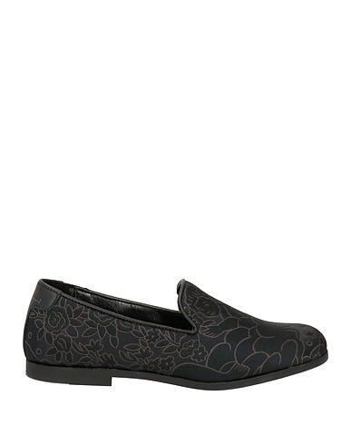 DOLCE&GABBANA Formal shoes Black 94% Polyester, 6% Lambskin