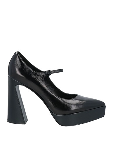 JEANNOT Court Black Leather