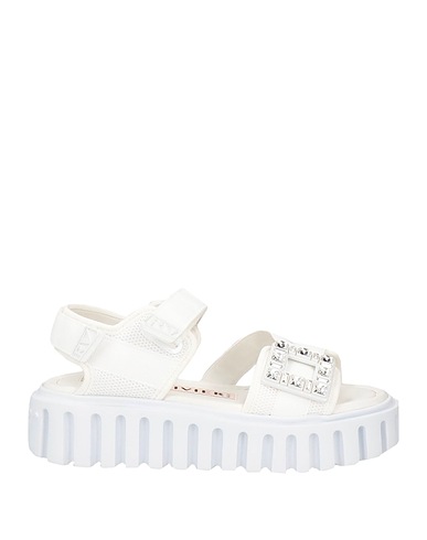 DOLCE&GABBANA Sandals White Textile fibers