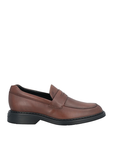 HOGAN Loafers Brown Leather