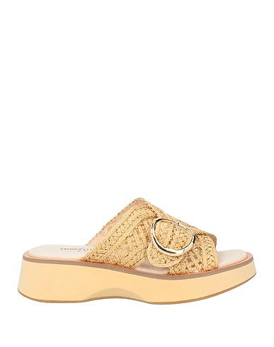 EMANUÉLLE VEE Sandali Rafia naturale