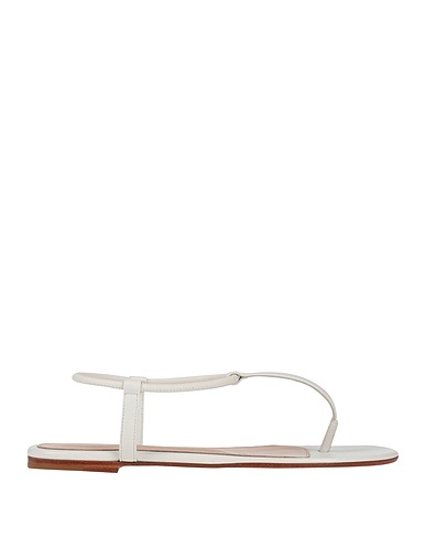 GIANVITO ROSSI Infradito Bianco Pelle