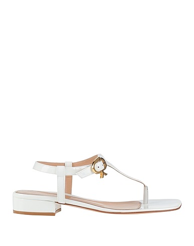 GIANVITO ROSSI Flip flops White Leather