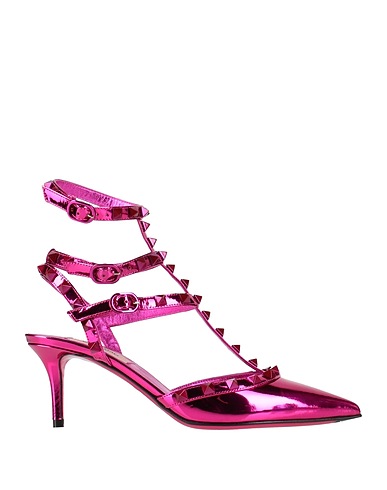 VALENTINO GARAVANI Court Fuchsia Leather