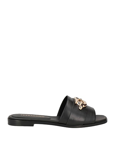 FERRAGAMO Sandali Nero Pelle di agnello
