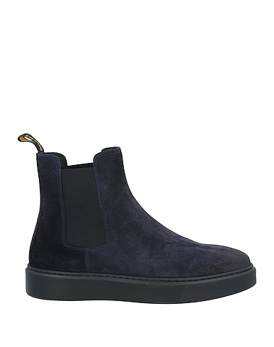 DOUCAL'S Ankle boot Navy blue Leather