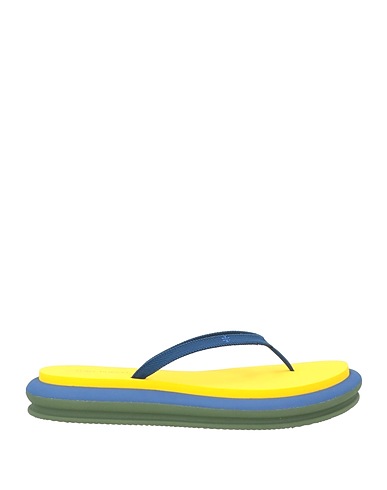 TORY BURCH Flip flops Blue Textile fibres