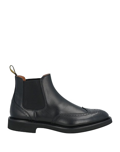 DOUCAL'S Ankle boot Black Calfskin