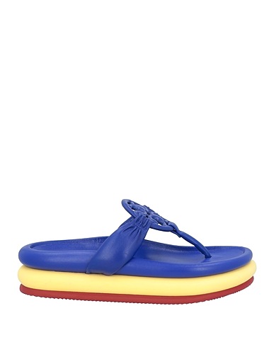 TORY BURCH Flip flops Blue Leather