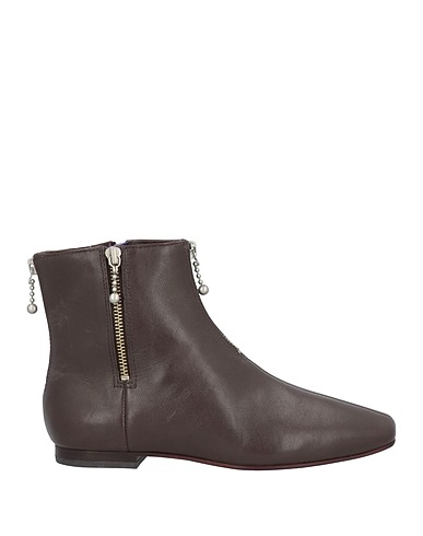 TORY BURCH Ankle boot Chocolate brown Cowhide