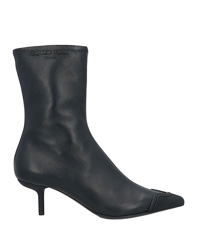 EMPORIO ARMANI Ankle boot Black Leather