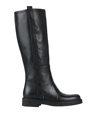 GENEVE Boots Black Leather
