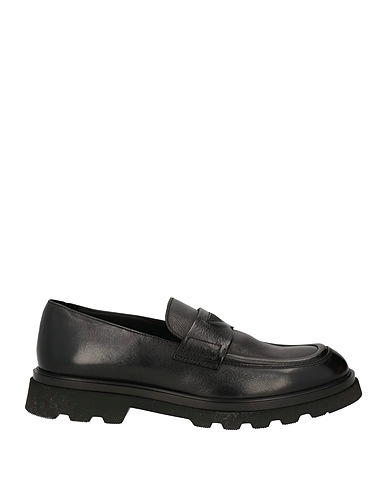 DOUCAL'S Loafers Black Leather