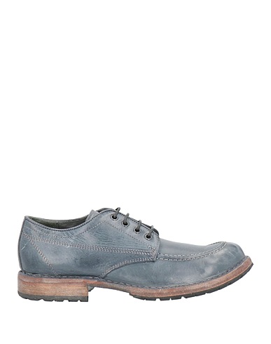 MOMA Laced shoes Slate blue Leather