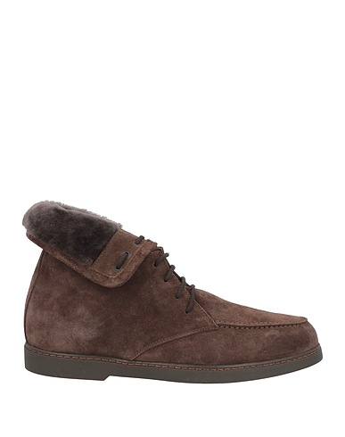 DOUCAL'S Ankle boot Dark brown Leather