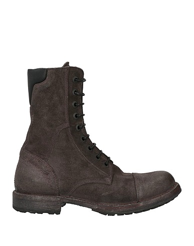 MOMA Ankle boot Dark brown Leather