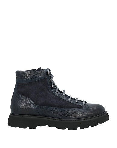 DOUCAL'S Ankle boot Midnight blue Leather