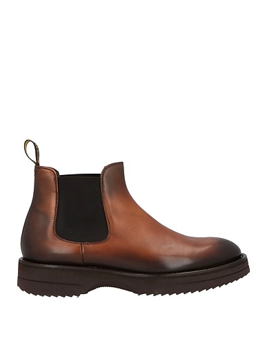 DOUCAL'S Ankle boot Chocolate brown Leather