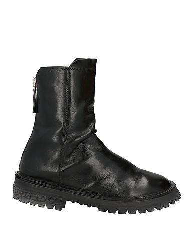 MOMA Stiefelette Schwarz Leder