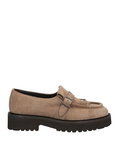 DOUCAL'S Loafers Khaki Leather