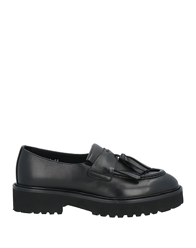 DOUCAL'S Loafers Black Leather