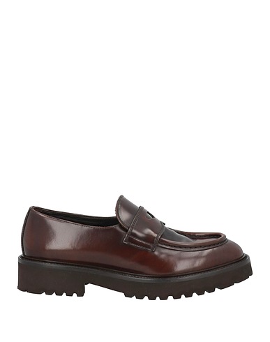 DOUCAL'S Loafers Chocolate brown Leather