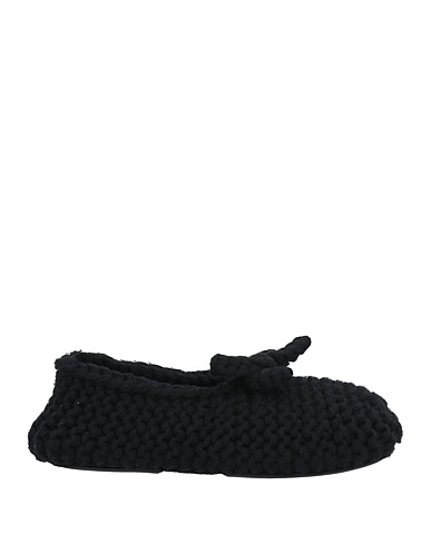 DOLCE&GABBANA Ballet flats Black Textile fibers