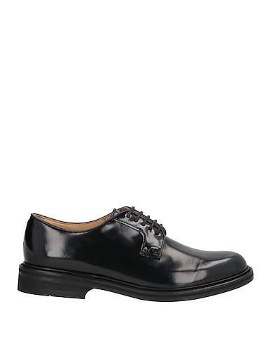 DOUCAL'S Laced shoes Black Leather