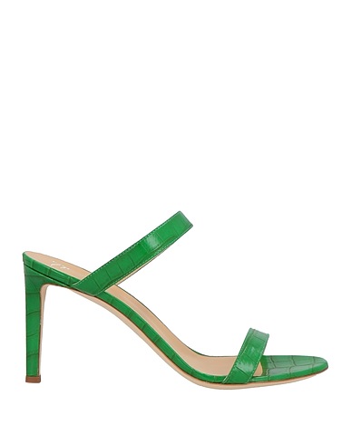 GIUSEPPE ZANOTTI Sandals Green Textile fibres
