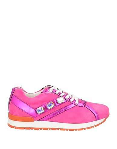 TESTONI Sneakers Fuchsia Leather