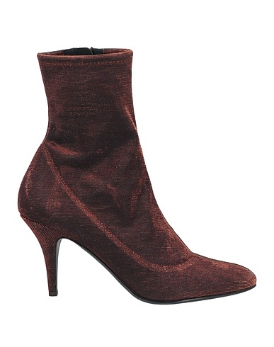 GIUSEPPE ZANOTTI Ankle boot Bronze Textile fibers
