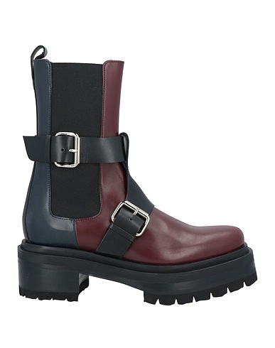 PIERRE HARDY Ankle boot Burgundy Leather