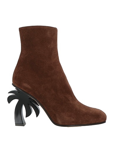 PALM ANGELS Ankle boot CIOCCOLATO Leather