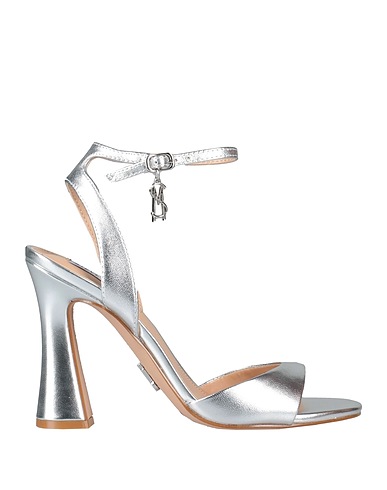 STEVE MADDEN Sandali Argento Pelle