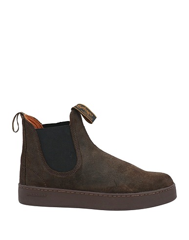 SEBAGO DOCKSIDES Ankle boot Dark brown Leather