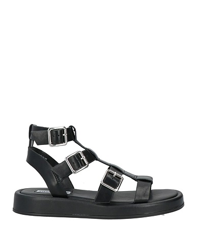 STEVE MADDEN Sandals Black Leather