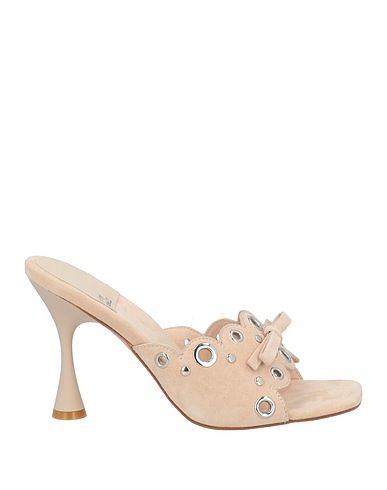JEFFREY CAMPBELL Sandals Beige Leather