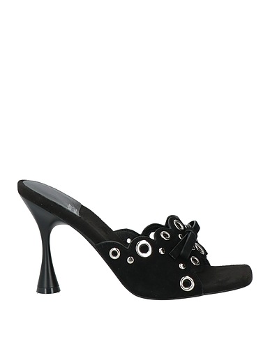 JEFFREY CAMPBELL Sandals Black Leather