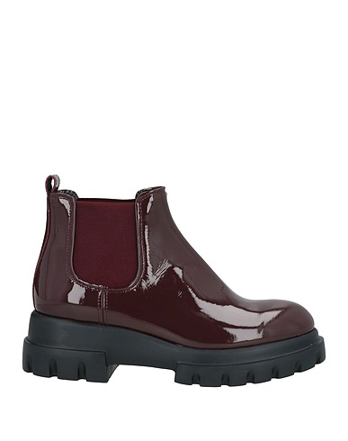 AGL Ankle boot Burgundy Leather