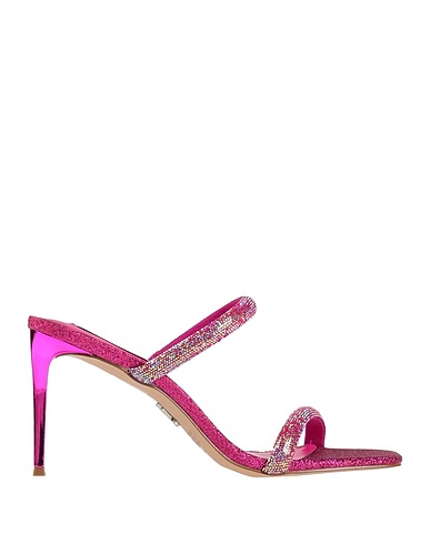STEVE MADDEN Sandals Fuchsia Textile fibres, Other Fibres