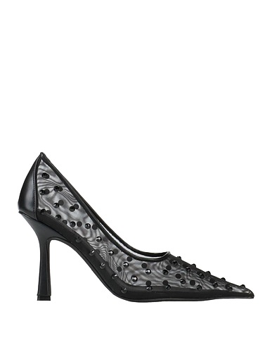 JEFFREY CAMPBELL Pumps Schwarz Gewebefasern