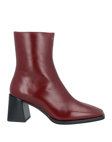 JEFFREY CAMPBELL Ankle boot Burgundy Leather